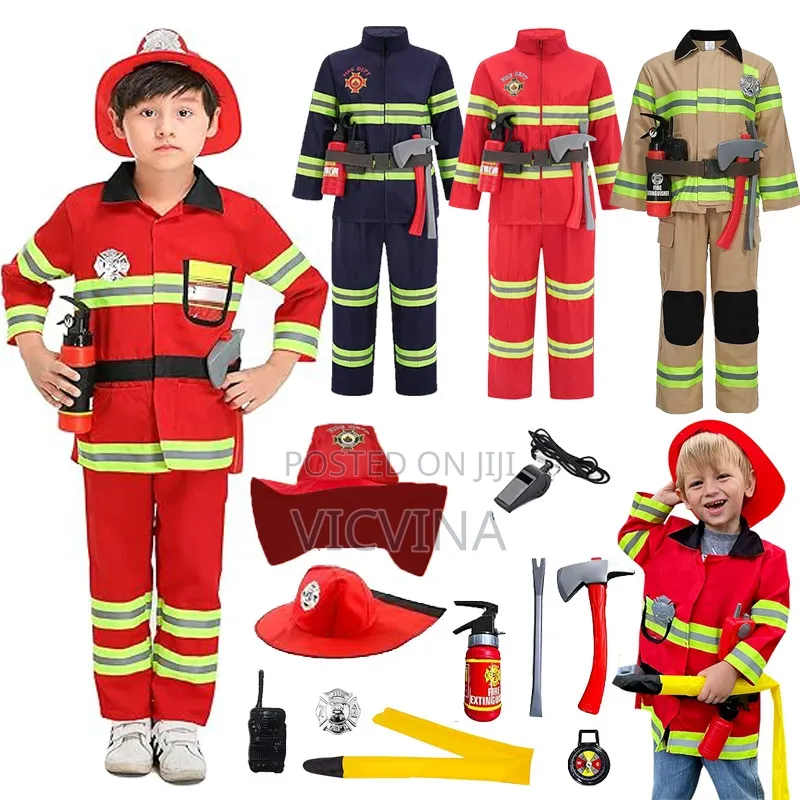 Kids Fire Service Costume