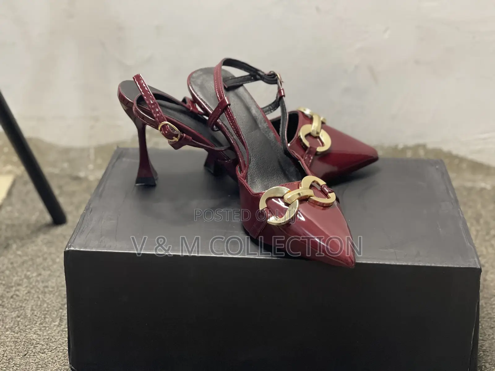 Chic One-Strap Heel