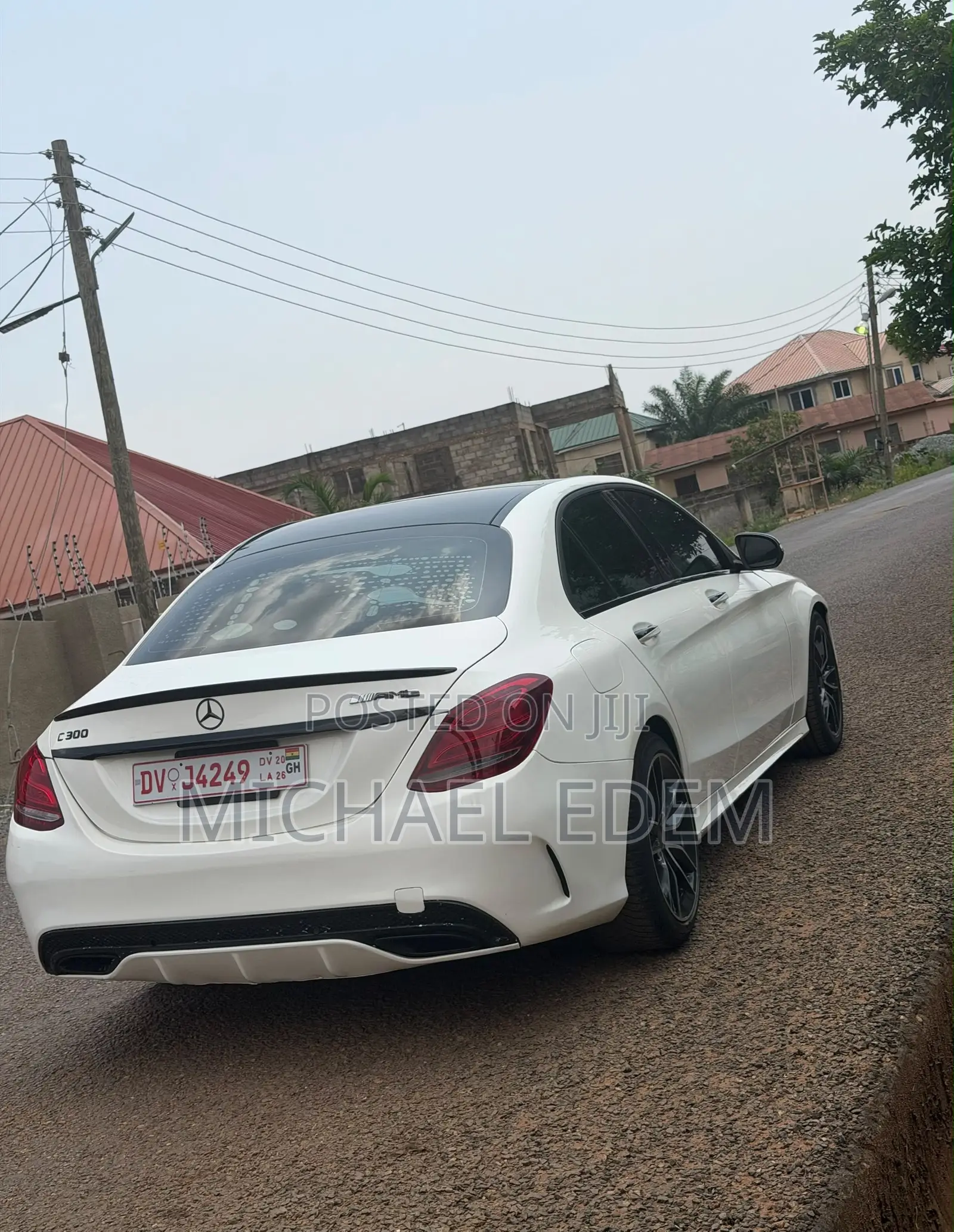 Mercedes-Benz C300 Sport Sedan RWD (2.0L 4cyl 7A) 2016 White