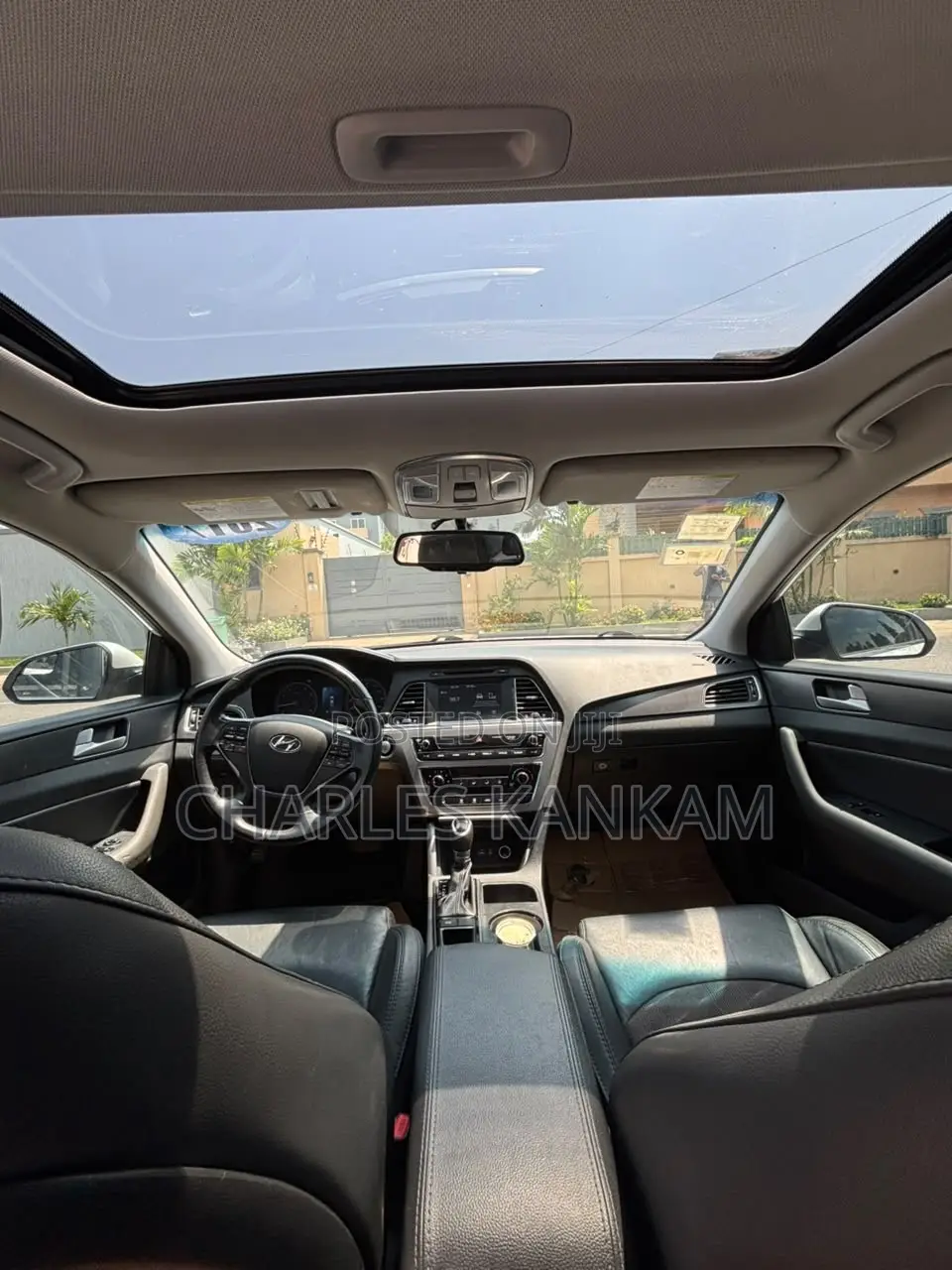 Hyundai Sonata Limited 2.0T Seban (2.0L 4cyl 6A) 2017 White