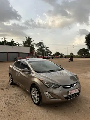 Hyundai Elantra GLS Automatic 2012 Gold