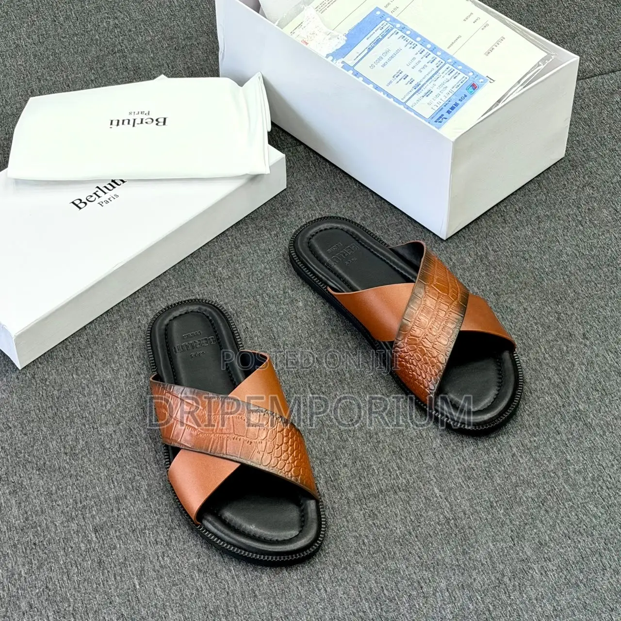 Fendi and Berluti Slide