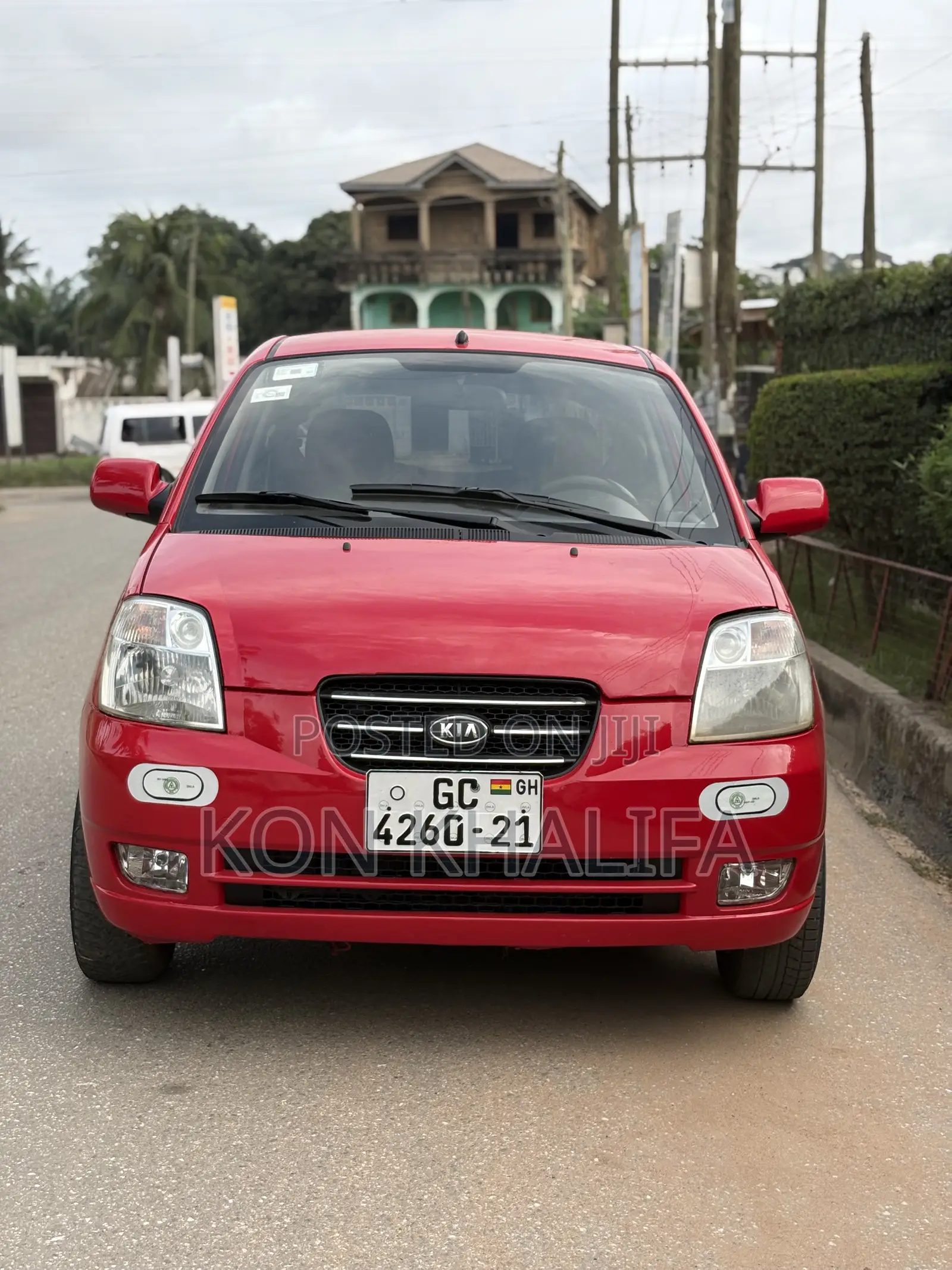 Kia Morning 2007 Red