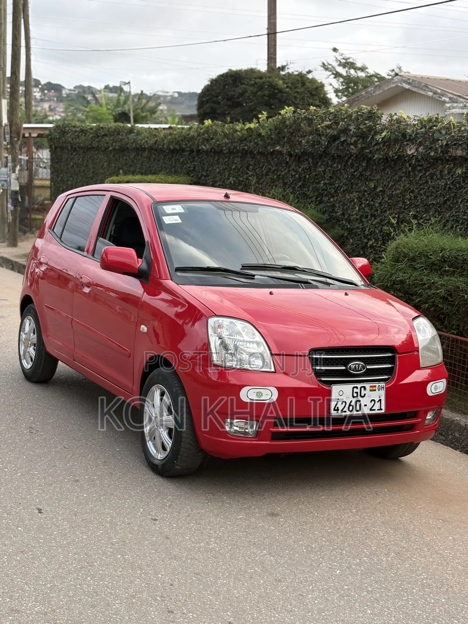 Kia Morning 2007 Red