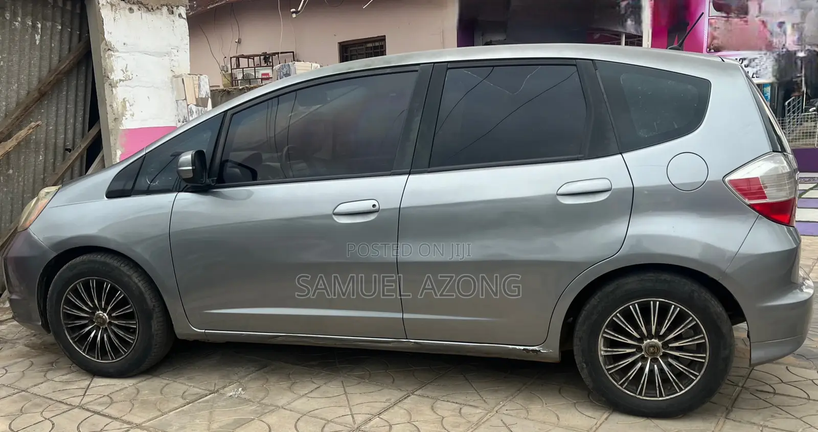 Honda Fit Automatic 2012 Gray