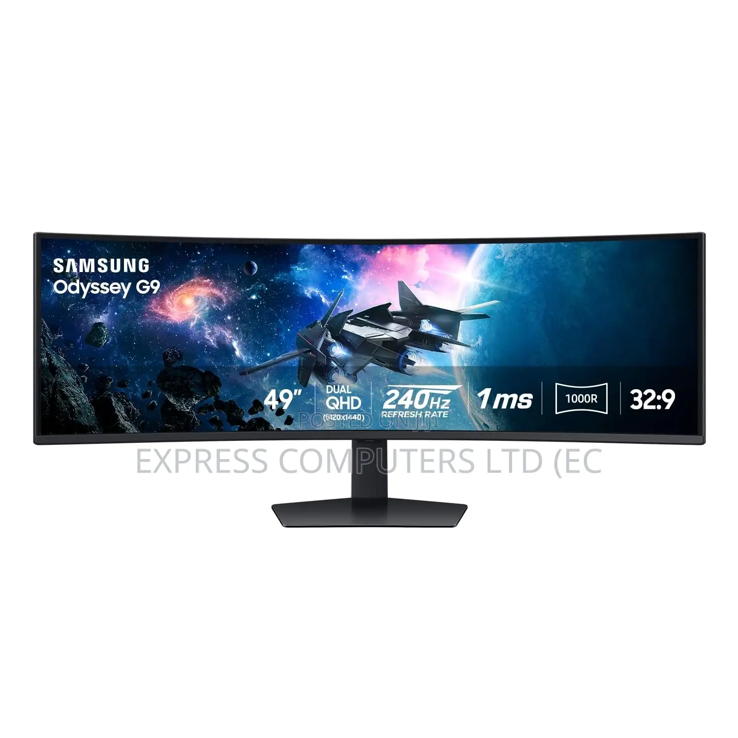 Samsung 49”Odyssey G9 DQHD 1000R Curved Gaming Monitor, 240HZ From Uk