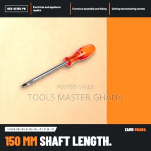 Screw Driver 6X150 Philips Star 1Pc - HSD-6X150-PH
