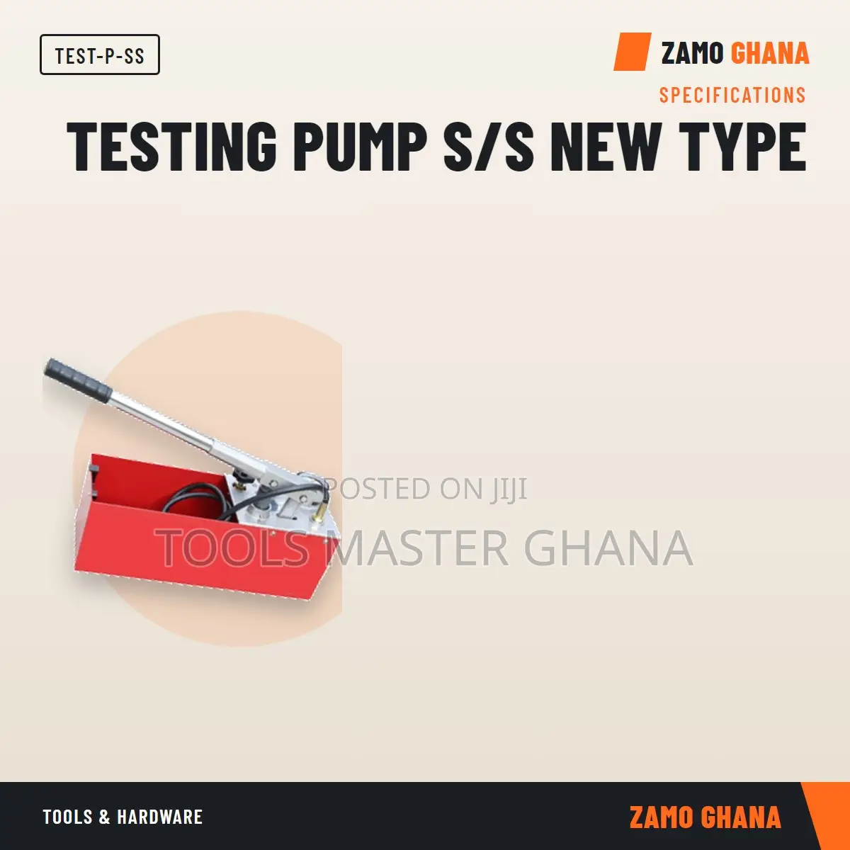 Testing Pump S/S New Type - TEST-P-SS