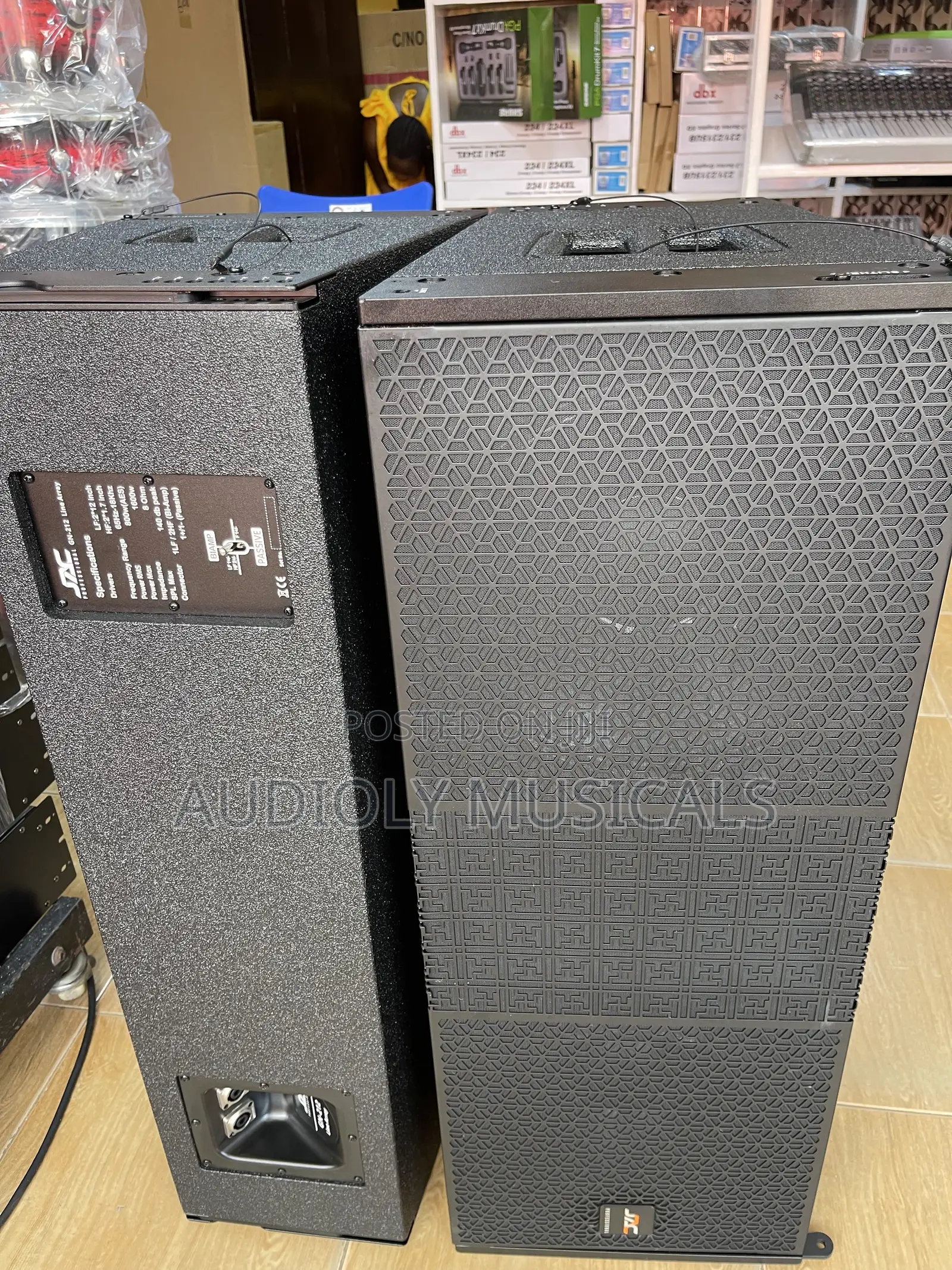 12 Inches Jac 3-Way Line Arrays (Pair) 16000watt