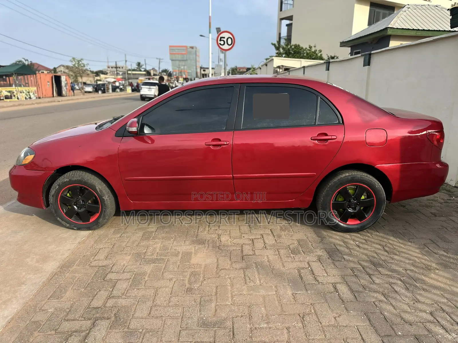 Toyota Corolla 1.8 VVTL-i TS 2007 Red
