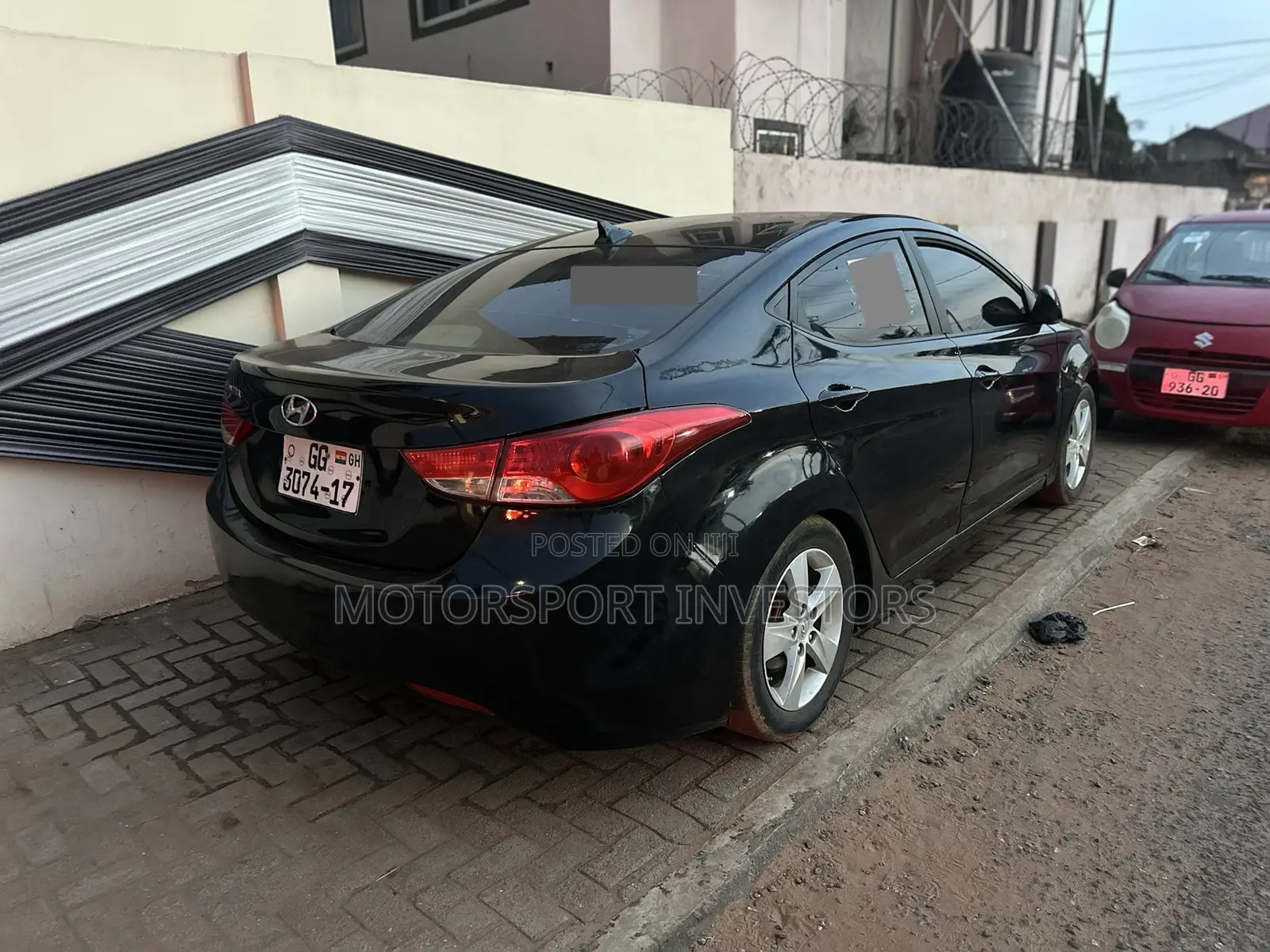 Hyundai Elantra GLS Sedan FWD (1.8L 4cyl 6M) 2013 Black