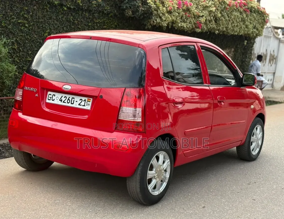 Kia Morning 2007 Red