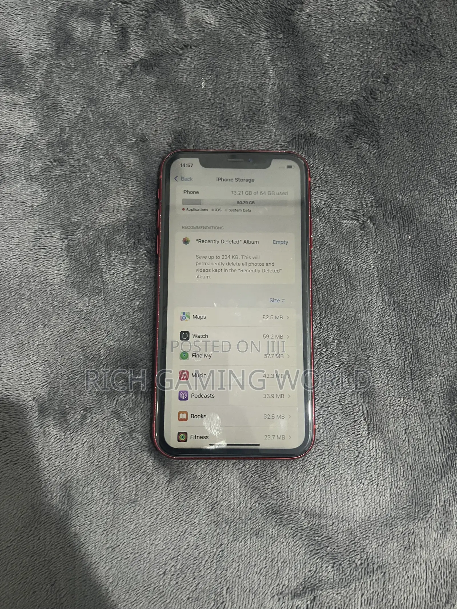 Apple iPhone XR 64 GB Red