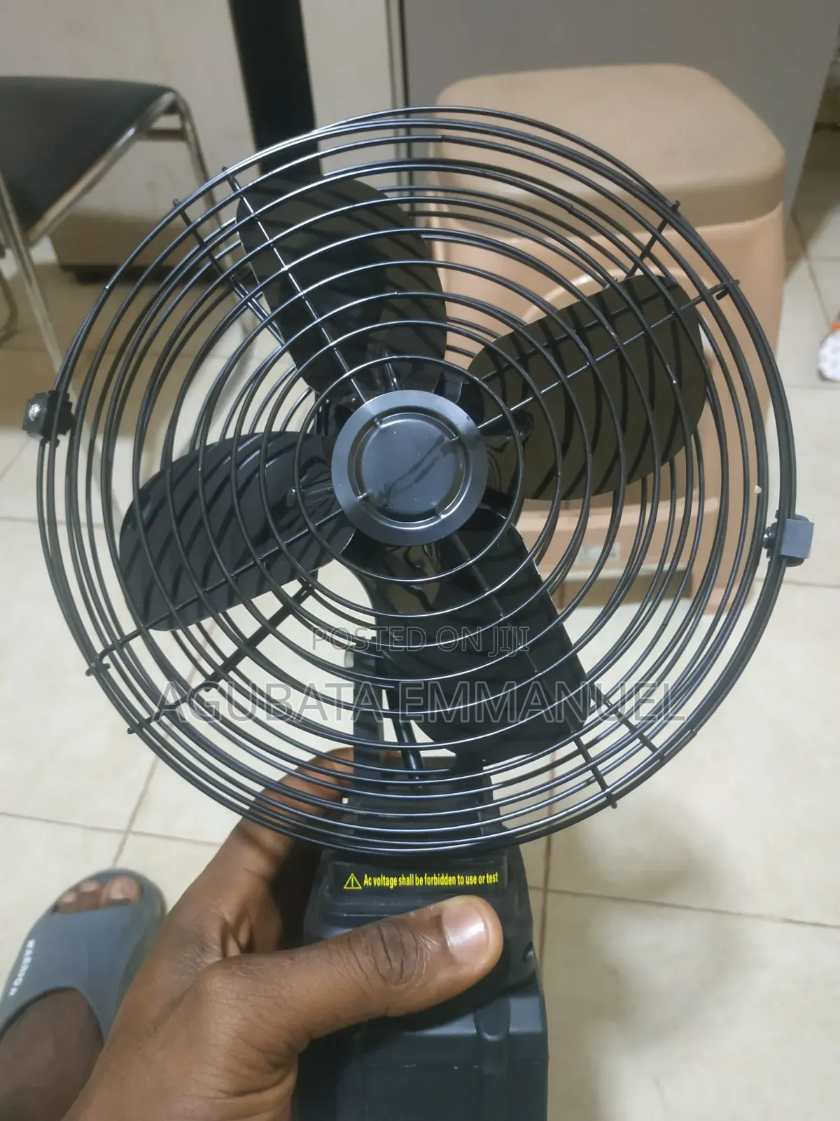 Chargeable Table Fan