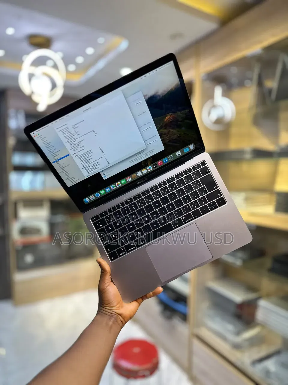 Laptop Apple MacBook Air 2019 8GB Intel Core i5 SSD 256GB