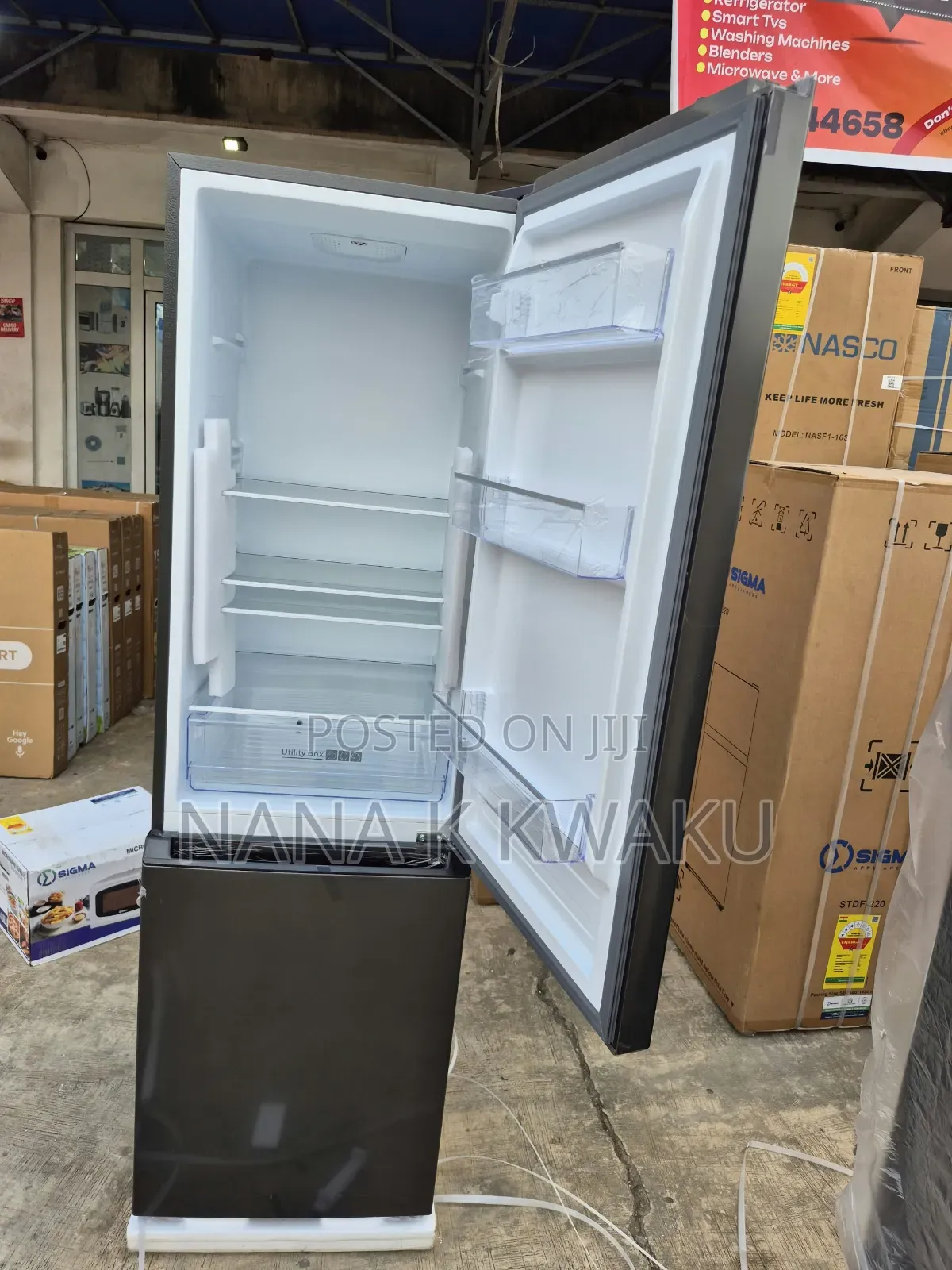 Sigma 260litres Double Door Fridge