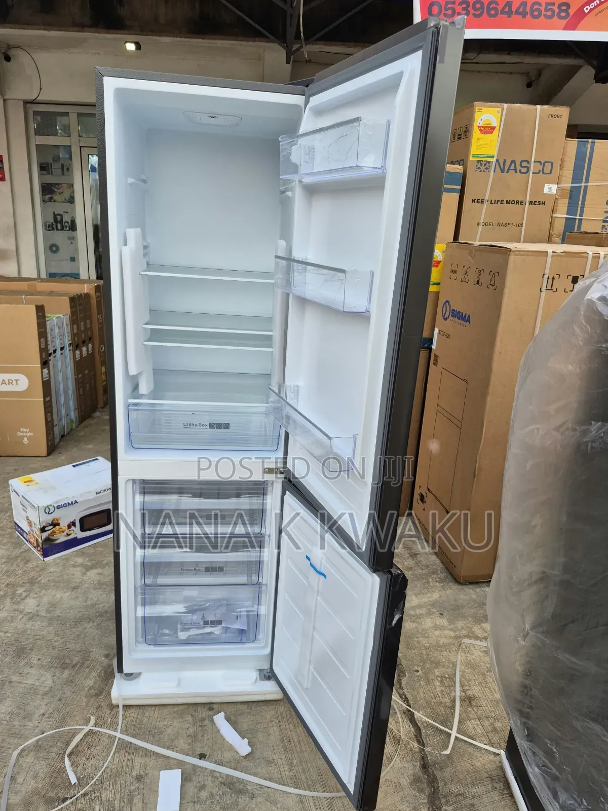 Sigma 260litres Double Door Fridge