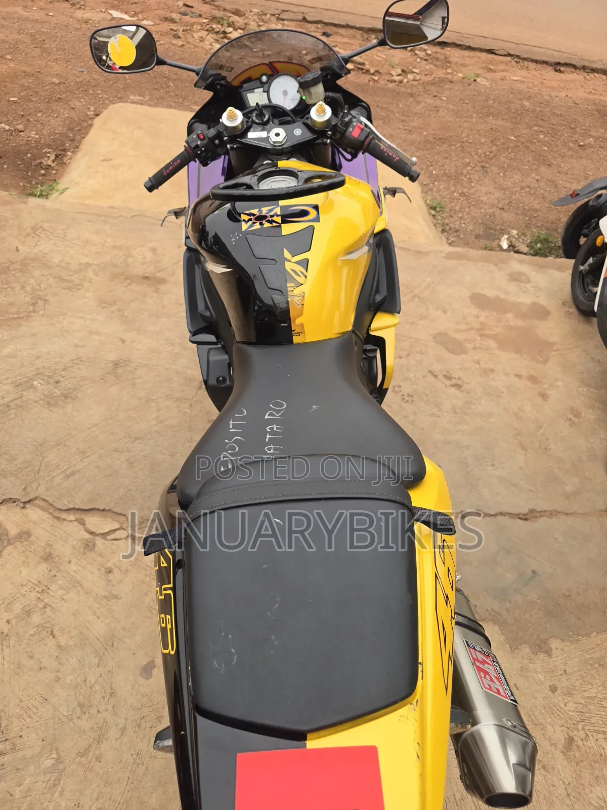 Yamaha R6 2018 Yellow