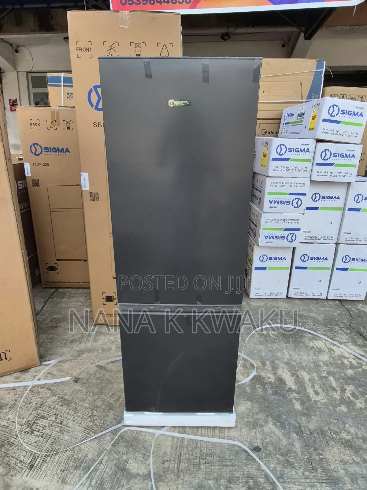 Sweet Sigma 159litres Fridge With Down Freezer
