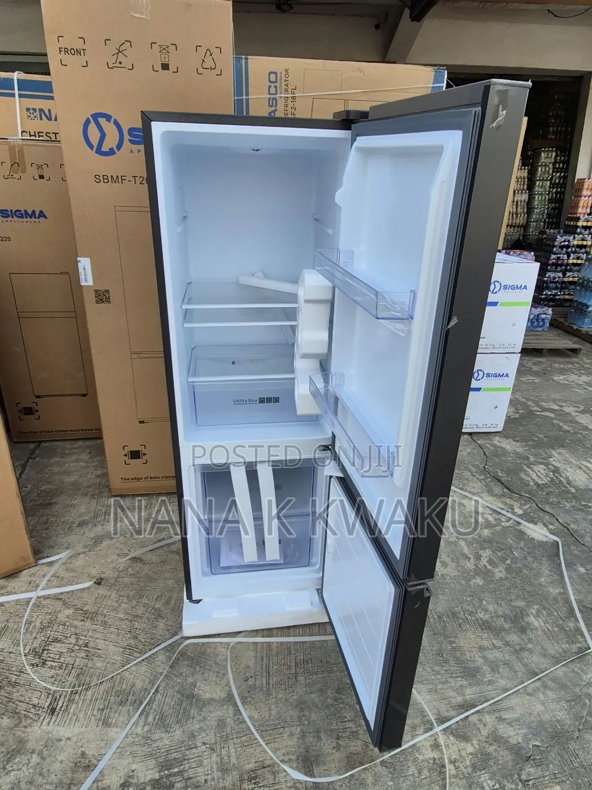 Sweet Sigma 159litres Fridge With Down Freezer
