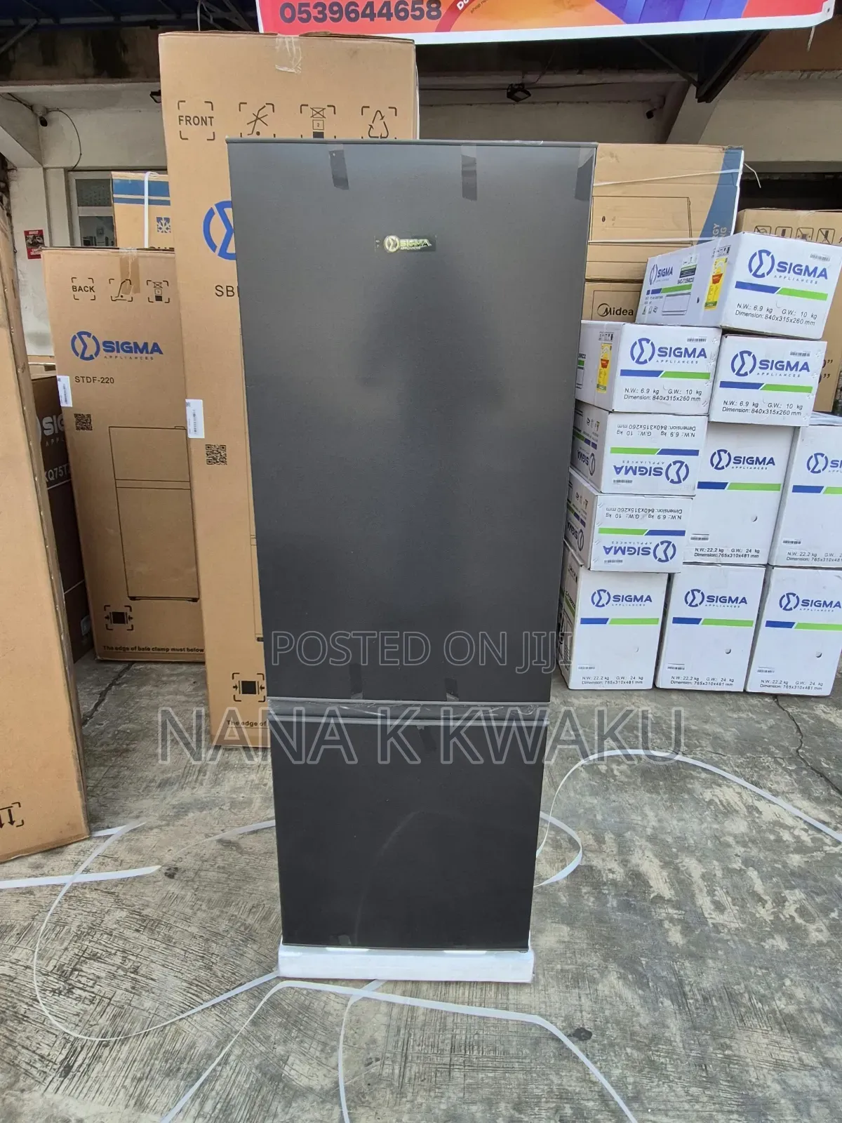 Sweet Sigma 159litres Fridge With Down Freezer