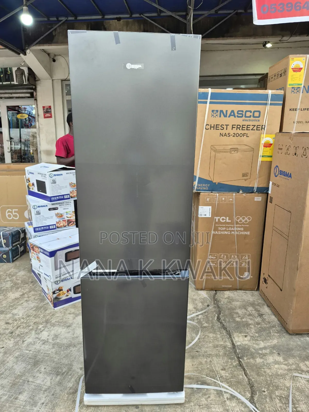 60/40 Size Sigma 259litres Double Door Fridge/Freezer
