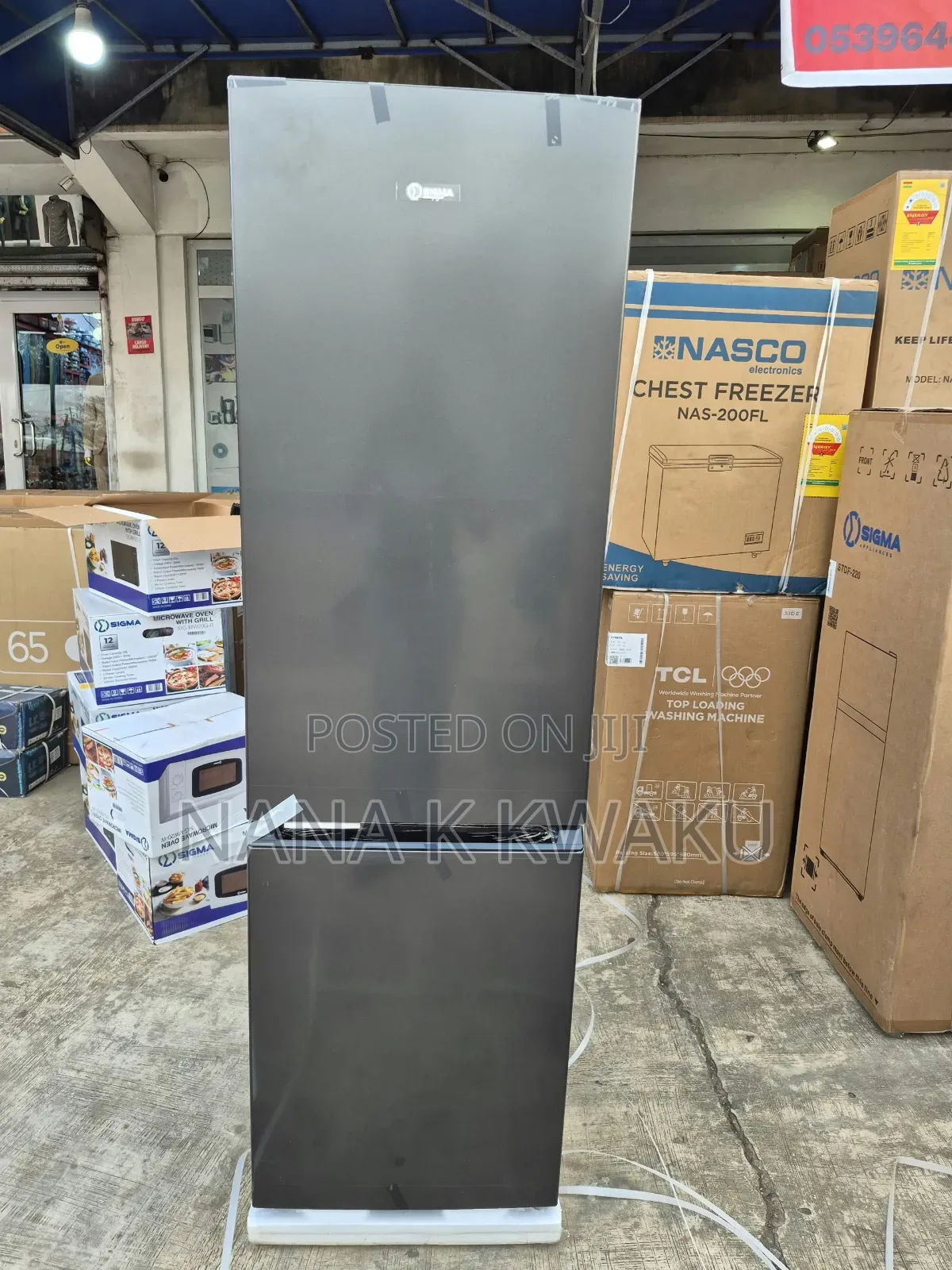 60/40 Size Sigma 259litres Double Door Fridge/Freezer