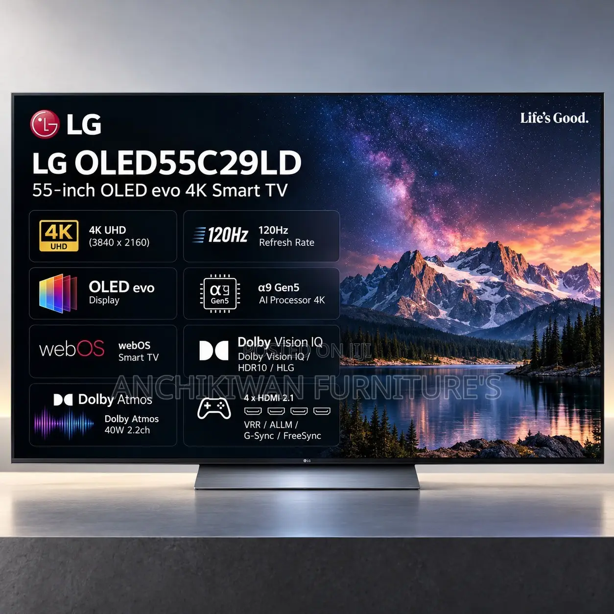 LG Evo C2 Oled 55 Inches 4k TV Crazy Machine