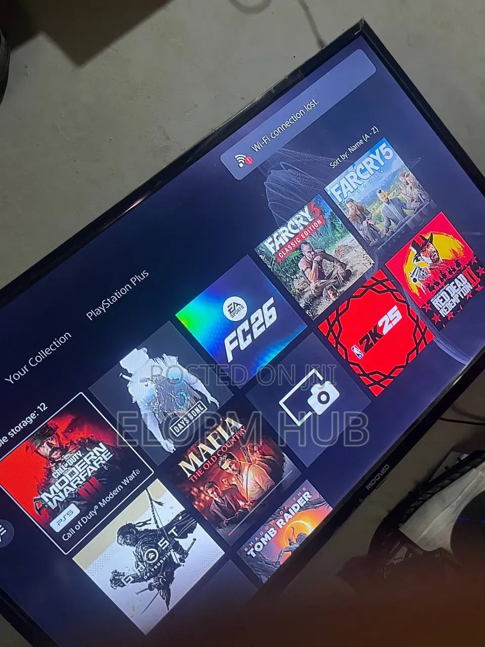 PS5 Slim Standard(disc) Online and Offline Games and Active Ps Plus