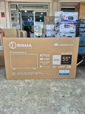 Best TV Sigma 55inches UHD Smart 4k TV