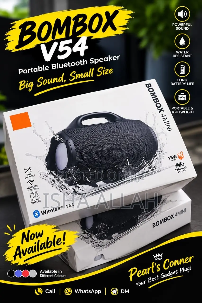 Boombox Mini4 — Waterproof. Wireless. Unstoppable