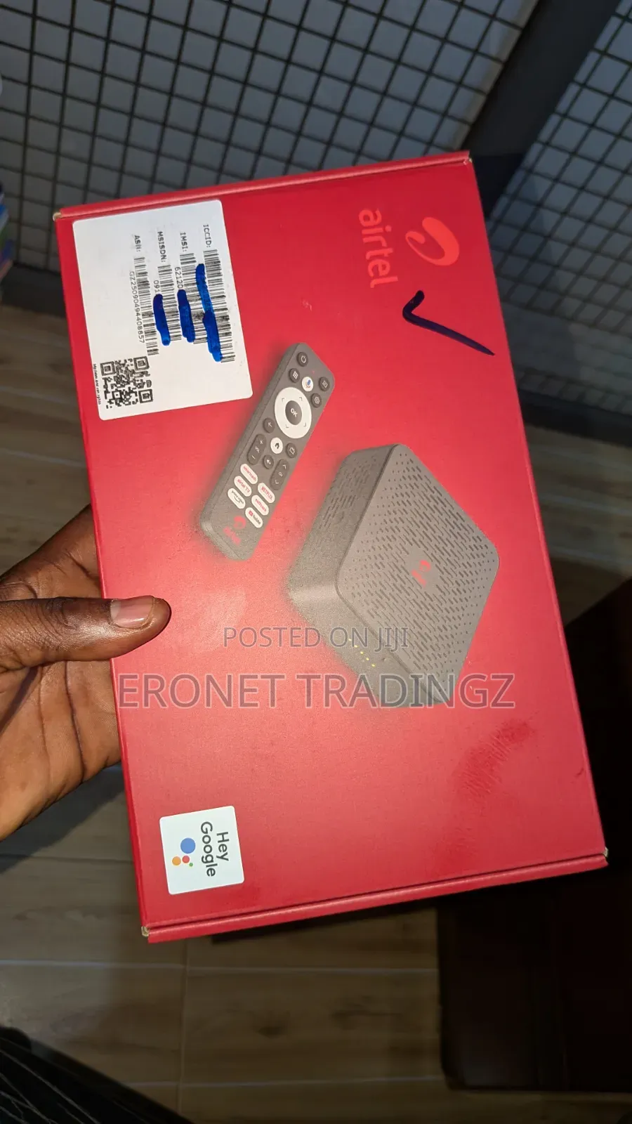 Android TV Box With in-Built Router (Free Movies & Sports)