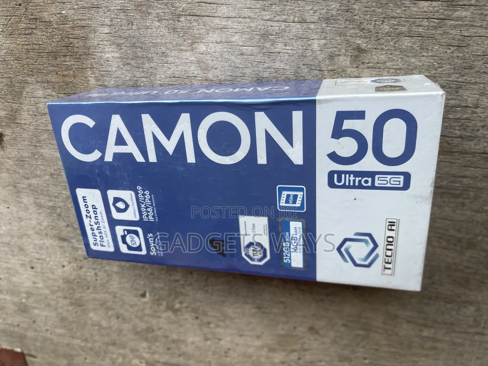 New Tecno Camon 50 Ultra 512 GB Black