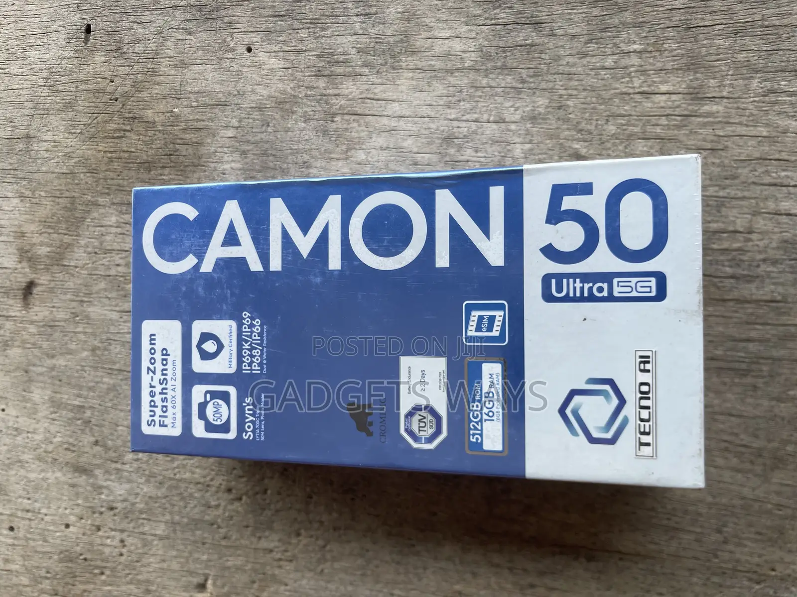 New Tecno Camon 50 Ultra 512 GB Black