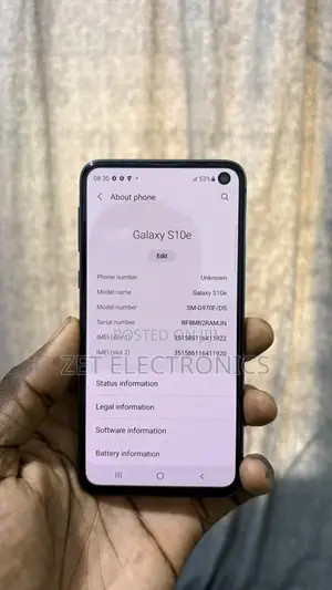Samsung Galaxy S10e 128 GB Blue
