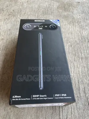 New Tecno Camon Slim 256 GB Black