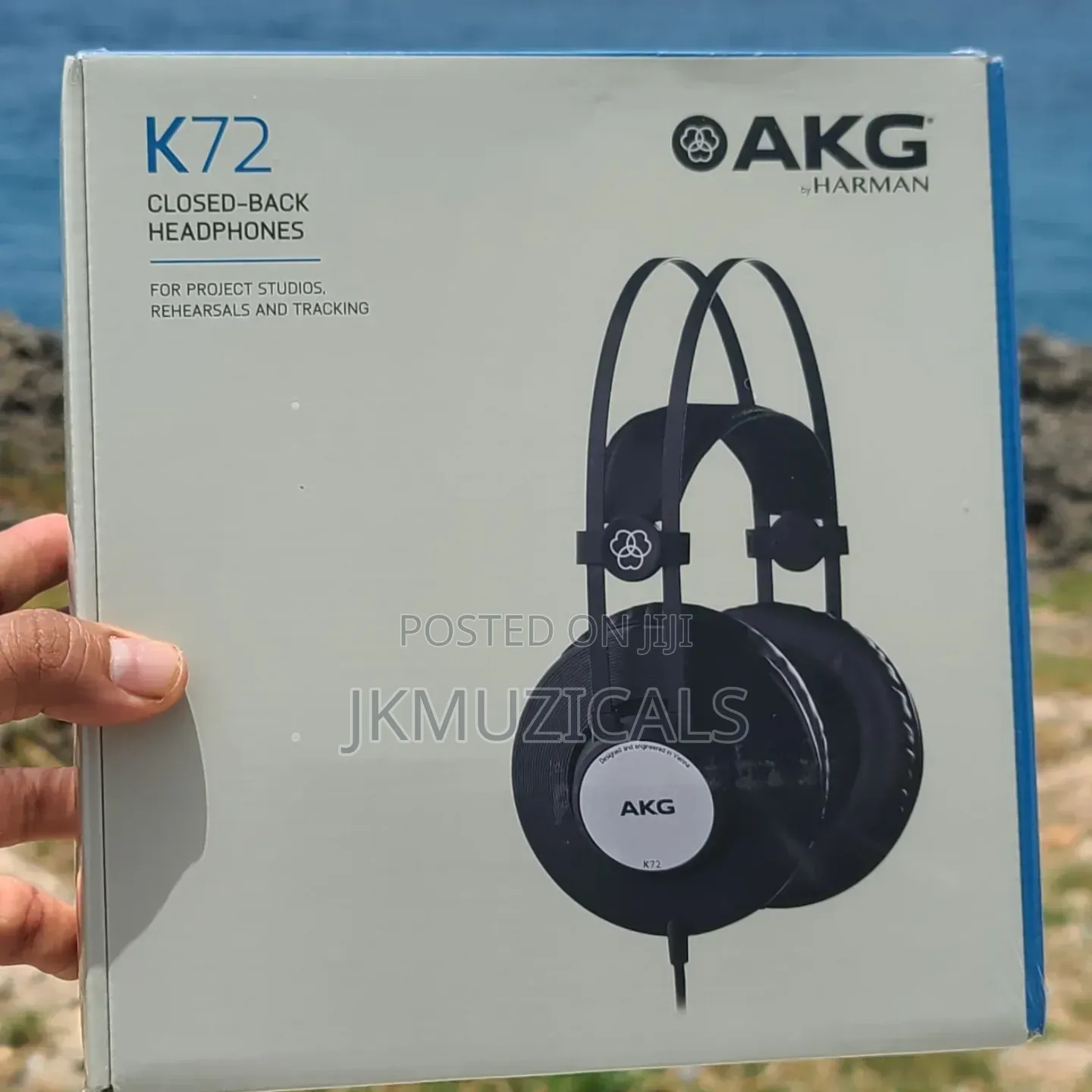 Studio Headset_ AKG K72_ Closed-Back Headphone