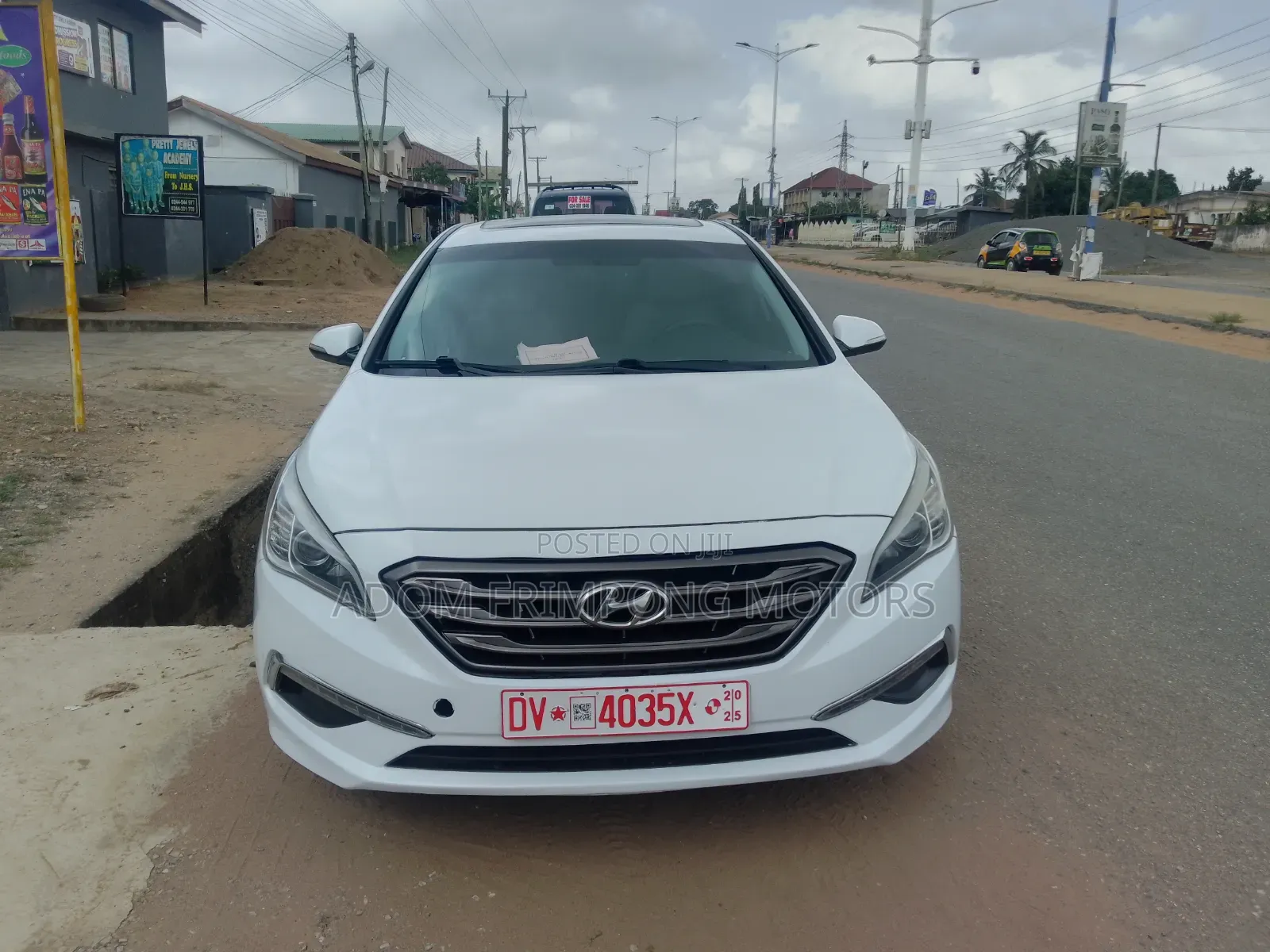 Hyundai Sonata Limited Sedan FWD (2.4L 4cyl 6A) 2017 White