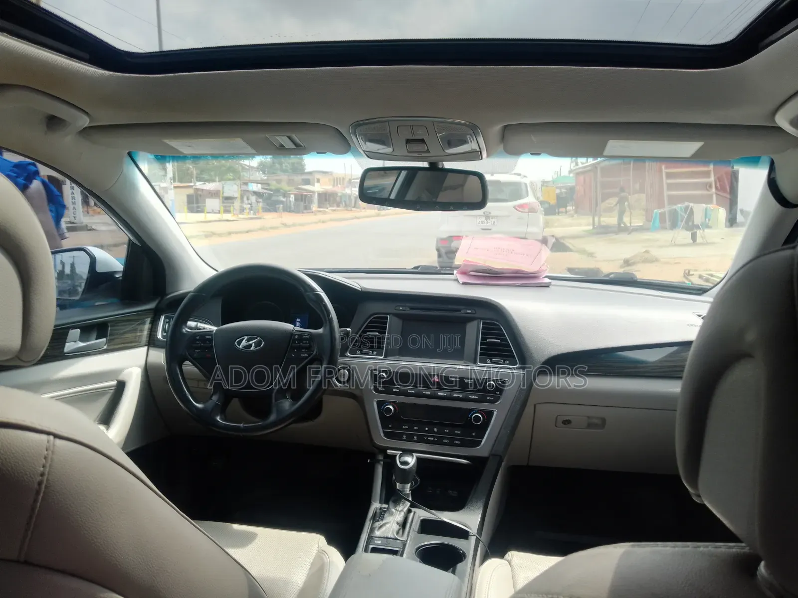 Hyundai Sonata Limited Sedan FWD (2.4L 4cyl 6A) 2017 White