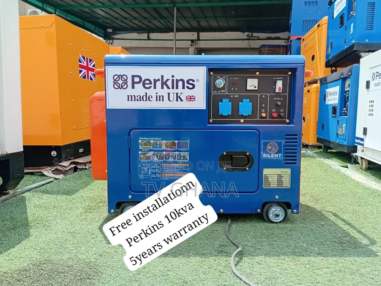 Heavy-Duty Perkins 10KVA Genset – Excellent Power10kva