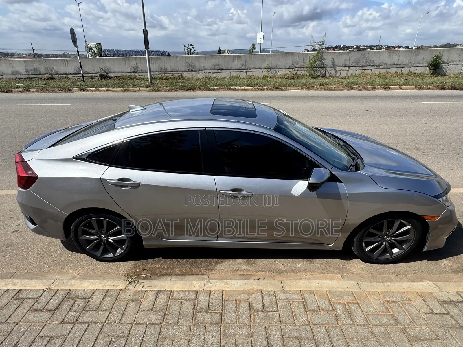 Honda Civic EX Sedan 2019 Silver