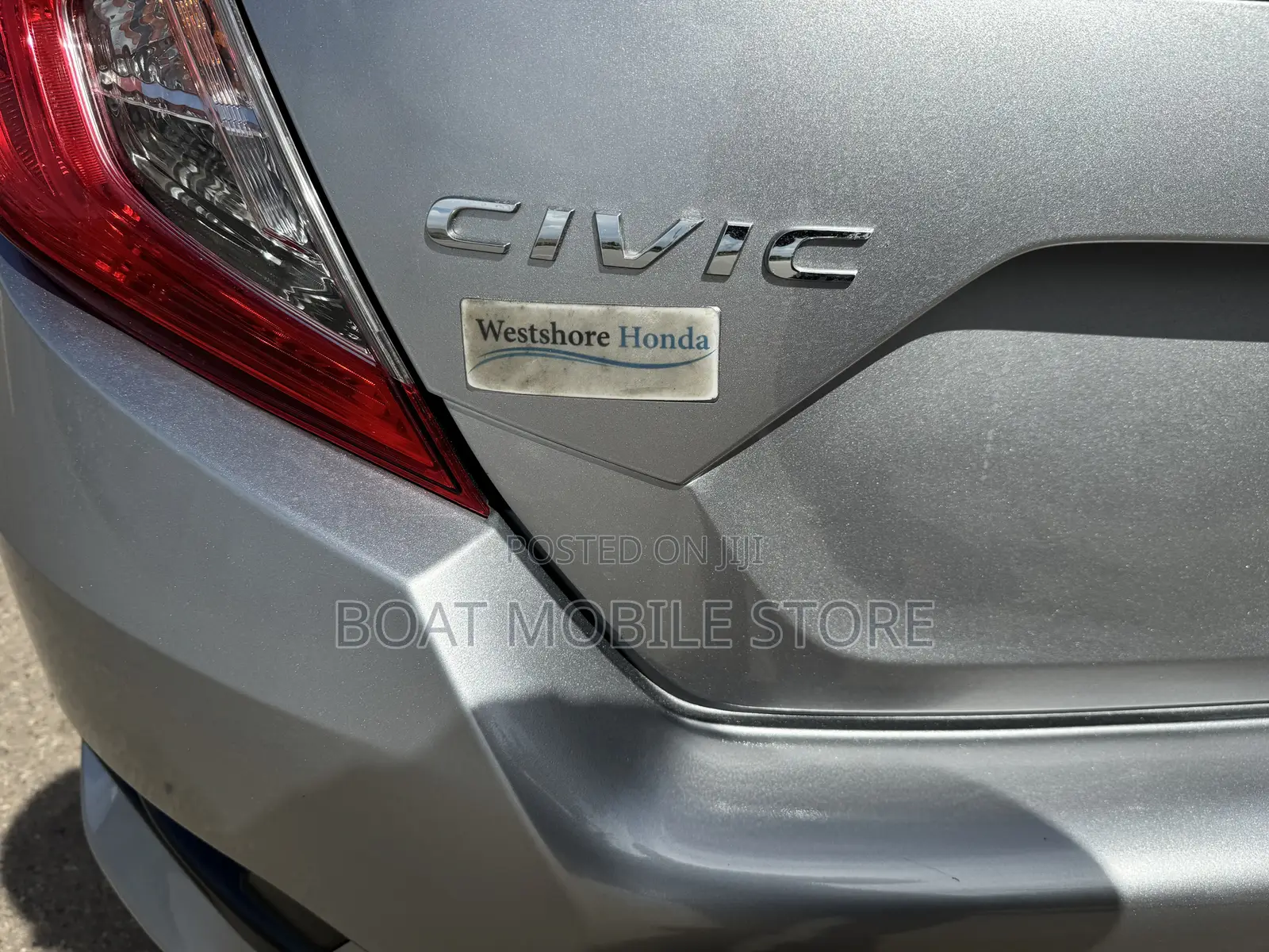 Honda Civic EX Sedan 2019 Silver