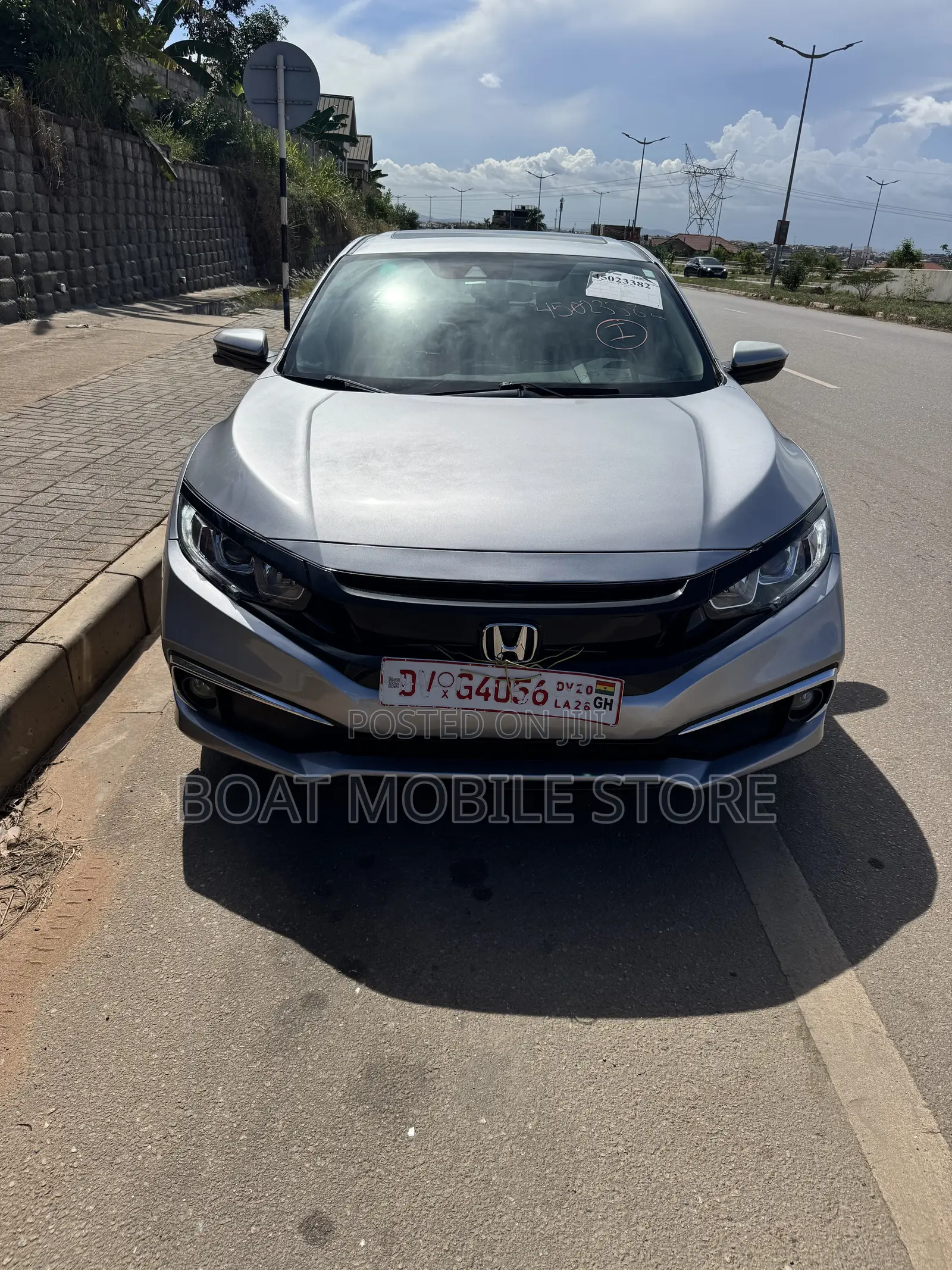 Honda Civic EX Sedan 2019 Silver