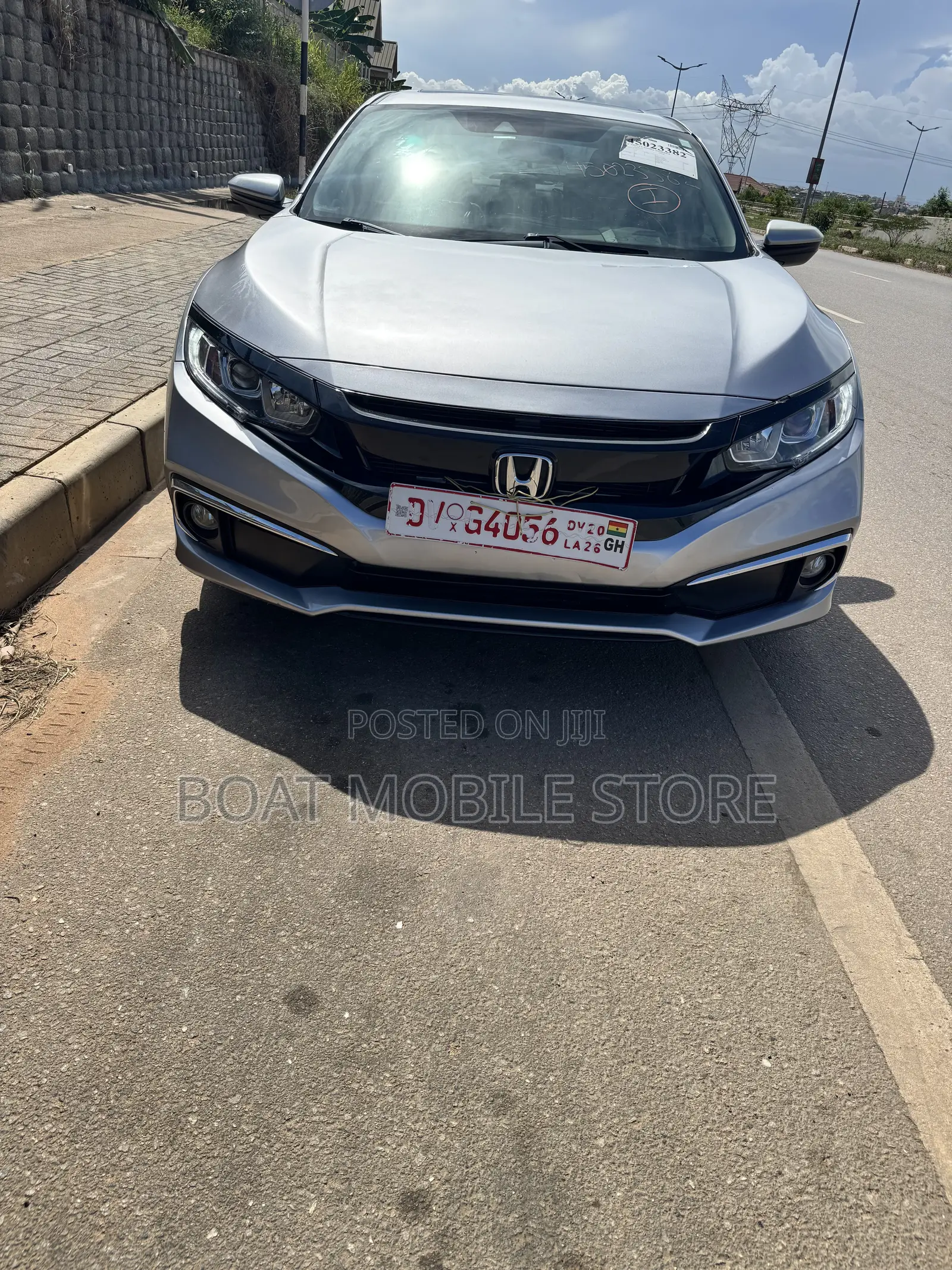 Honda Civic EX Sedan 2019 Silver
