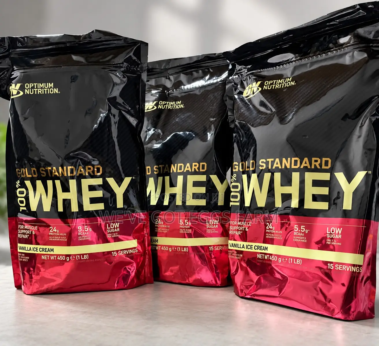 On Gold Standard 100% Whey Protein Powder
