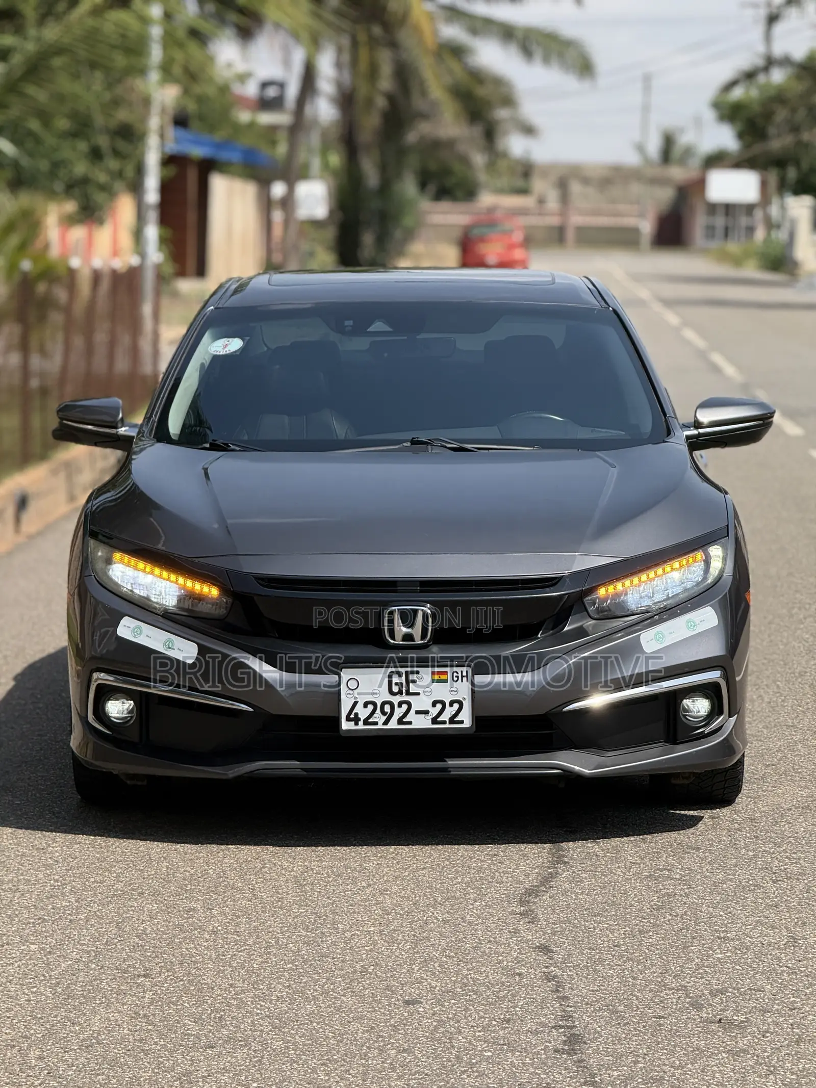 Honda Civic Touring Sedan 2020 Gray