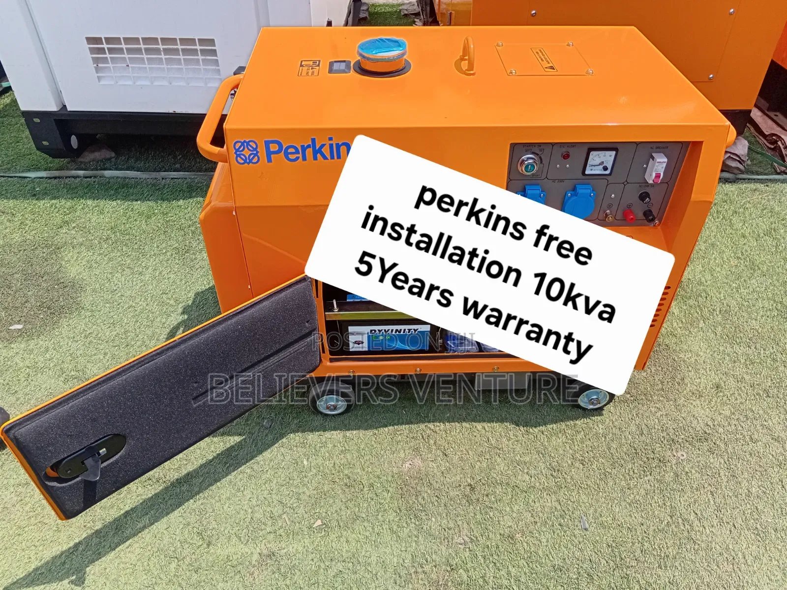 Original Perkins 10kVA Diesel Generator – Power You Can Trust