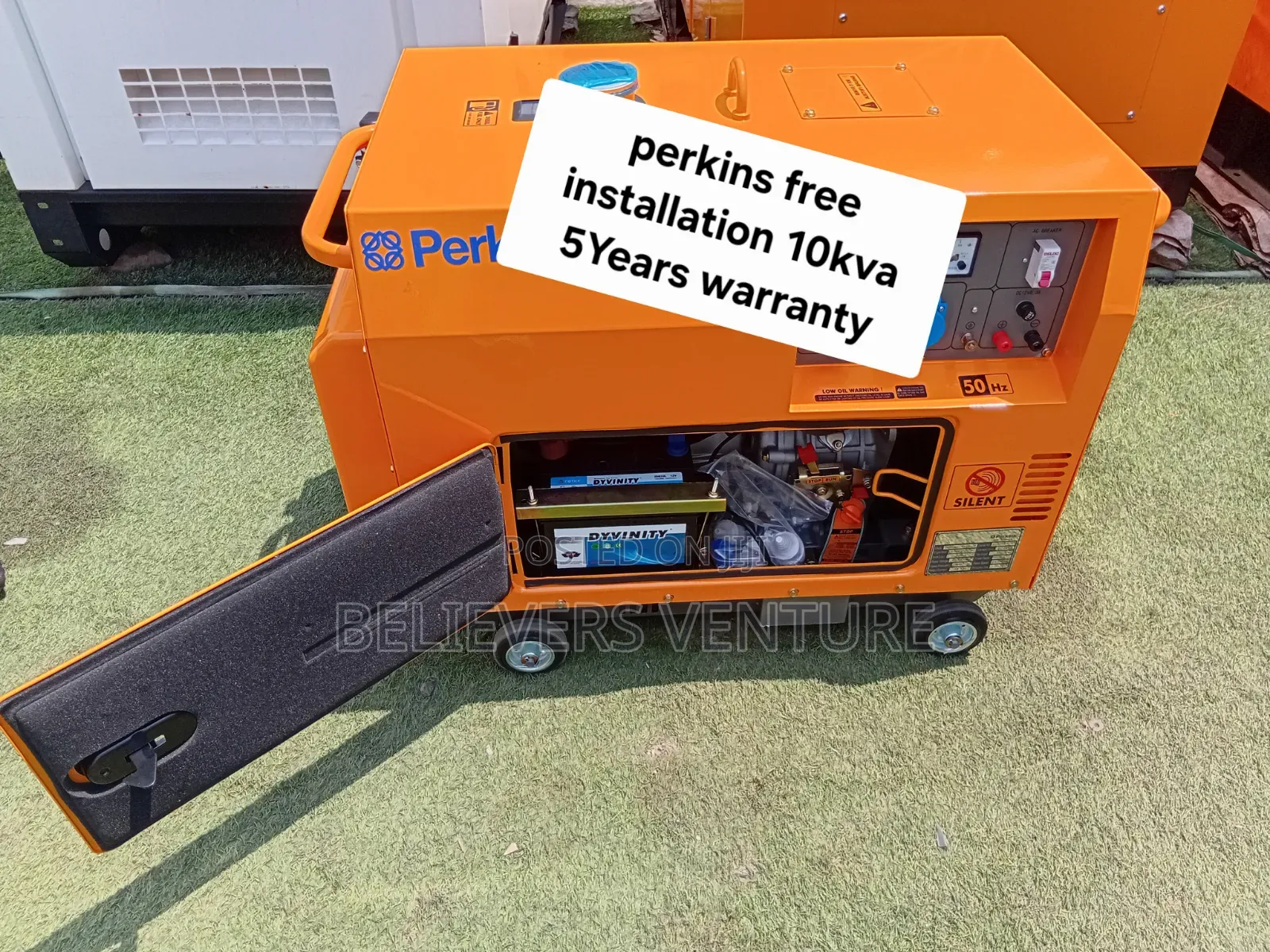 Original Perkins 10kVA Diesel Generator – Power You Can Trust