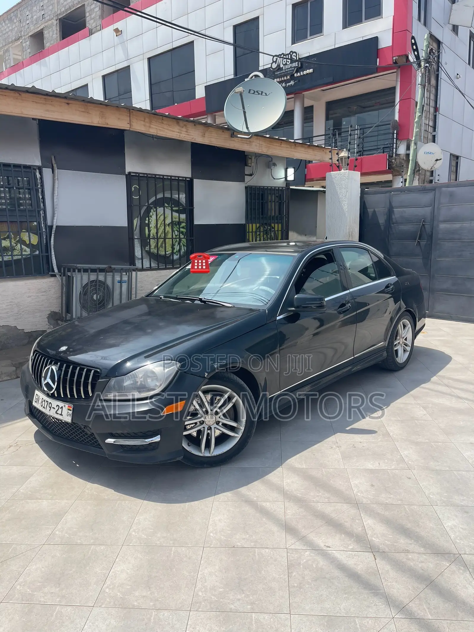 Mercedes-Benz C300 Sport 4Matic Sedan AWD (3.5L 6cyl 7A) 2013 Black
