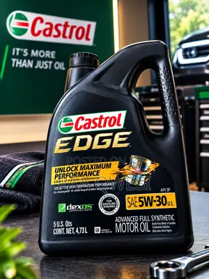 Original Castrol EDGE Advanced Full Synthetic Oil 5w-30